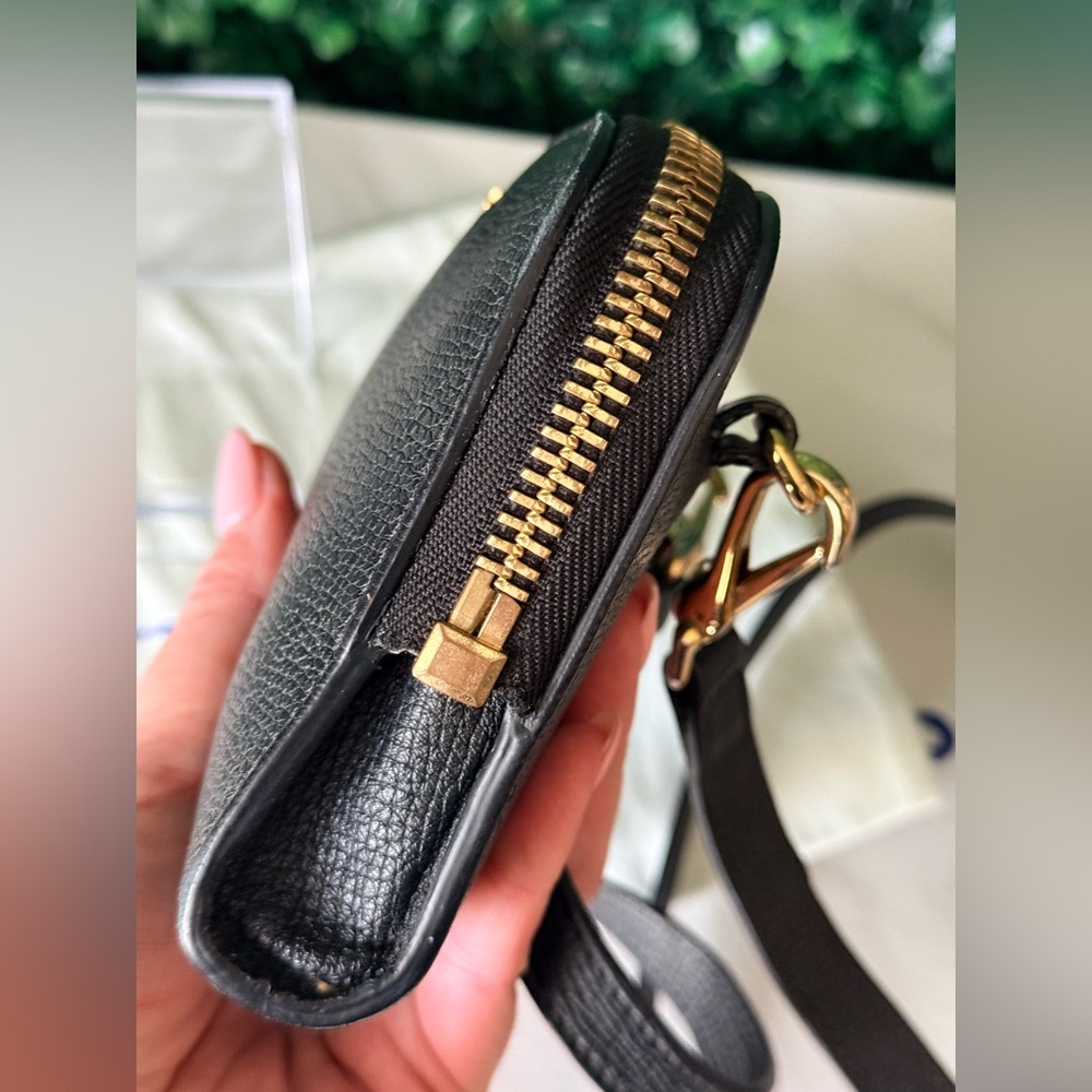 Burberry Black Leather Mini Crossbody Bag with COA - Picture 5 of 10